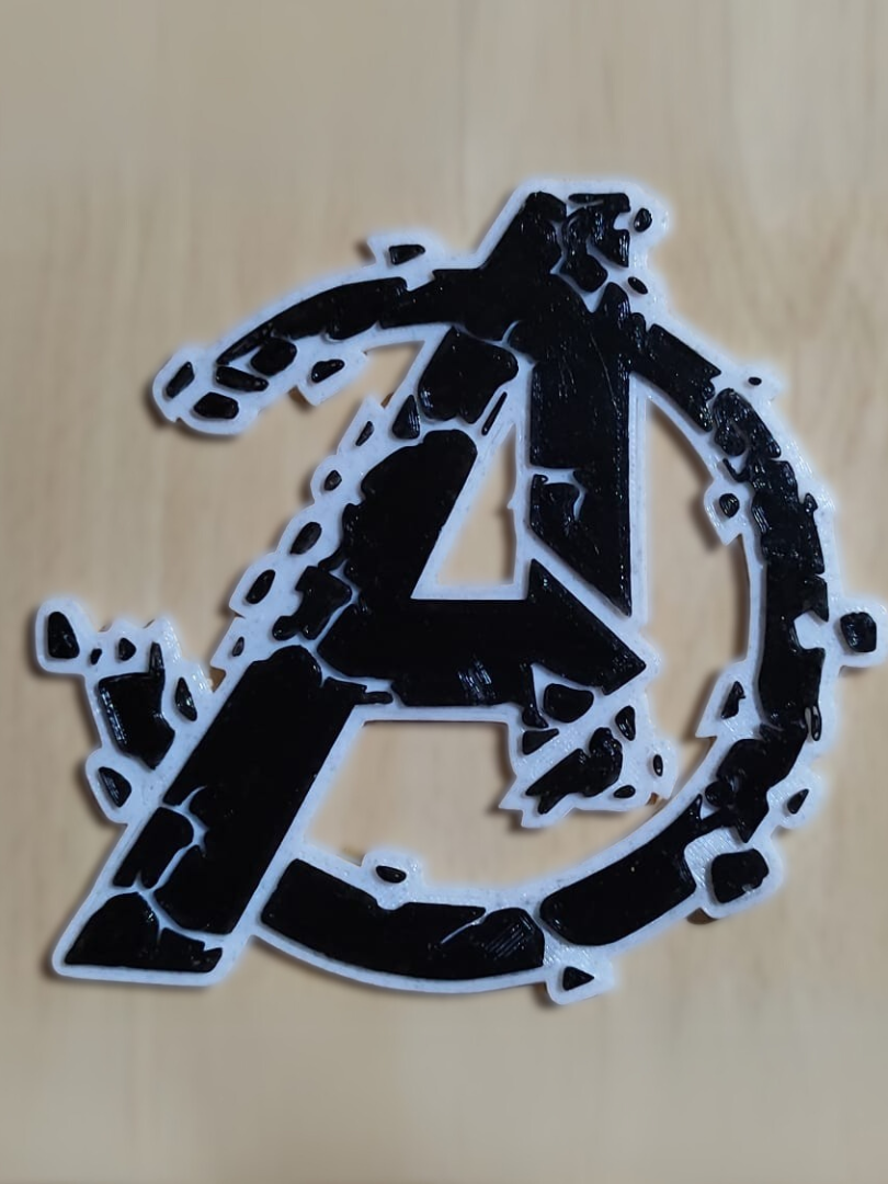 Avengers stencil
