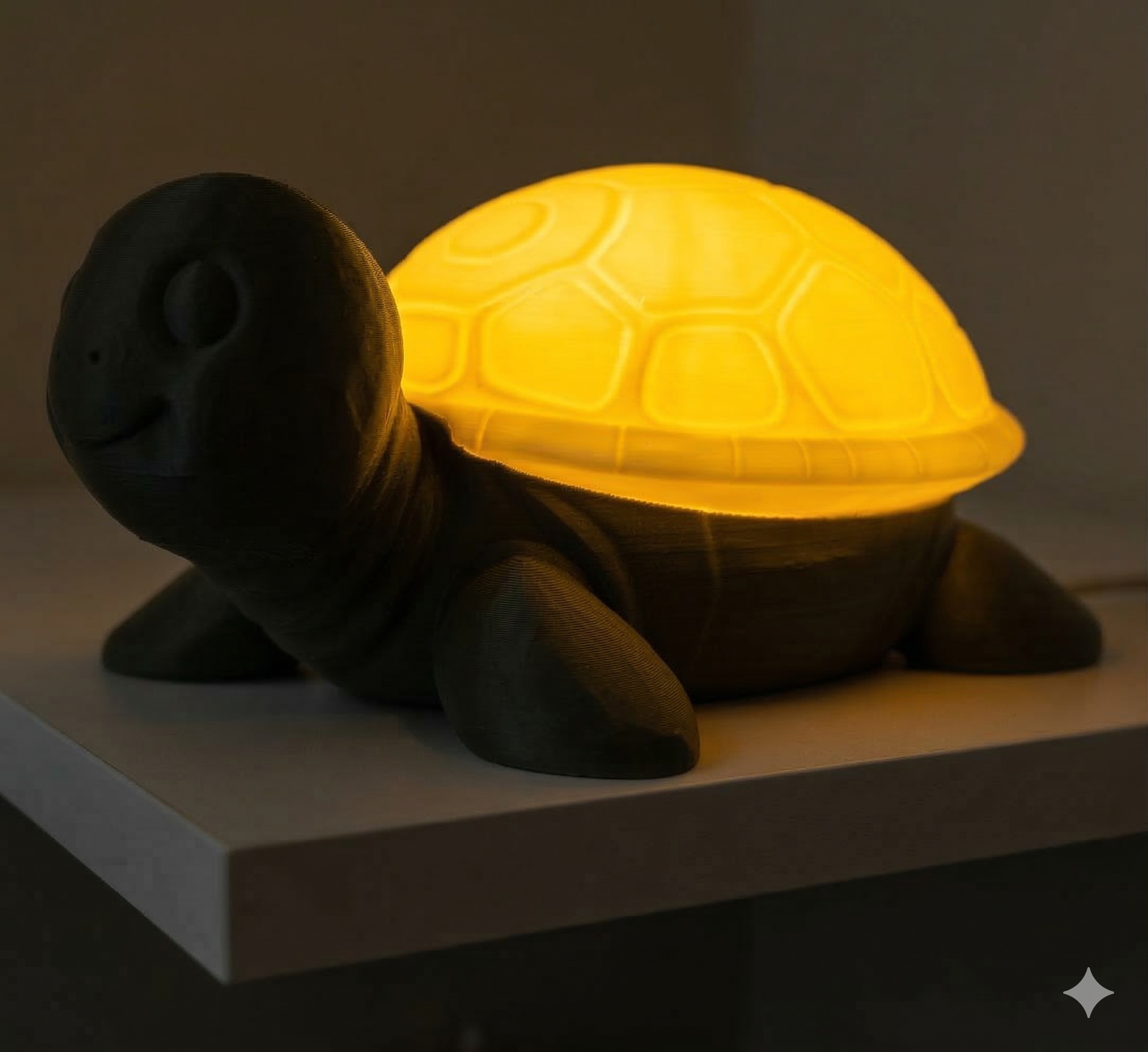 Turtle lamp