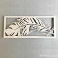 Feather wall art
