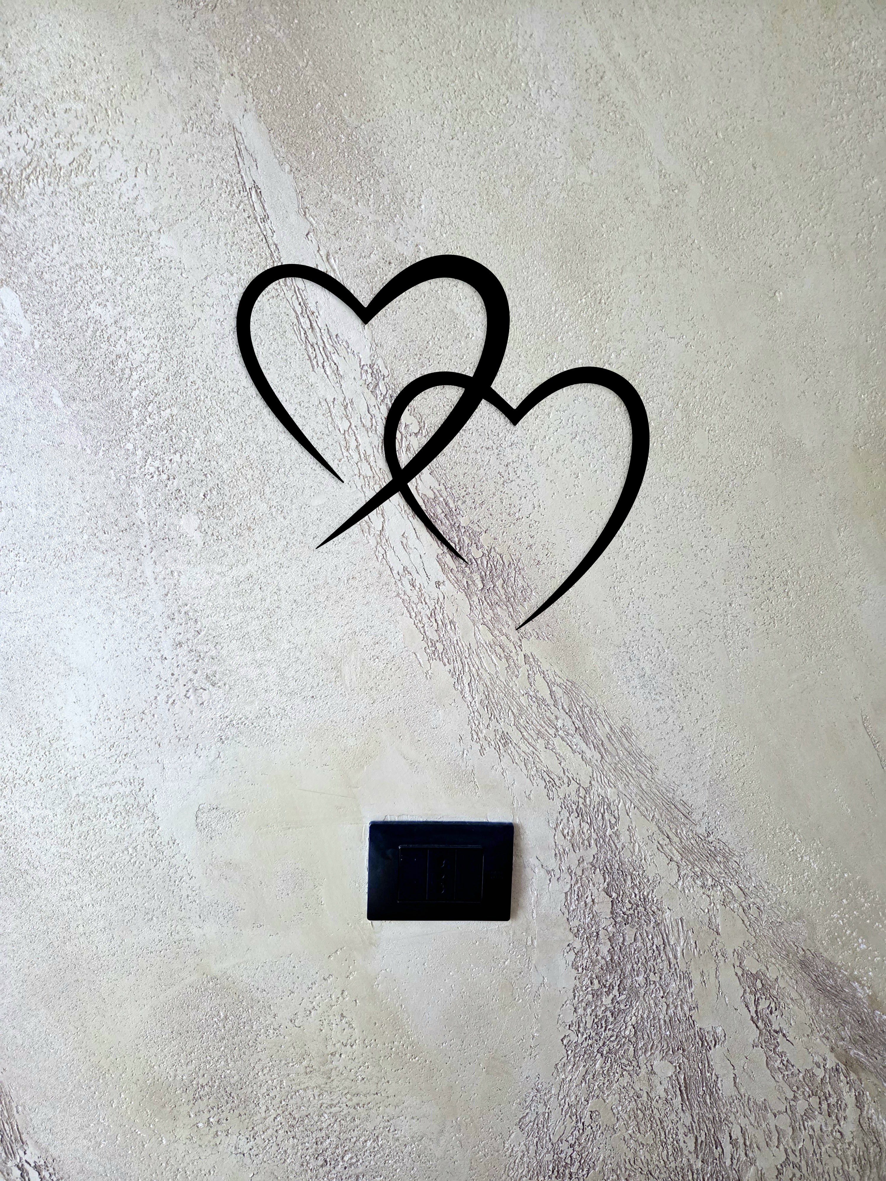 Heart wall art