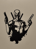 Deadpool stencil