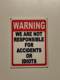 Warning sign